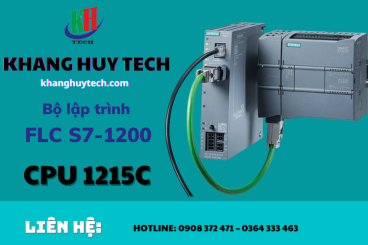 Bộ lập trình PLC S7-1200 CPU 1215C trang thiết bị cho hệ thống sản xuất