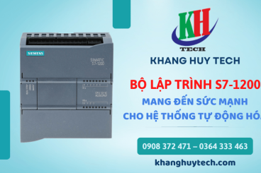 PLC S7-1200 - mang đến sức mạnh toàn diện cho hệ thống tự động hóa
