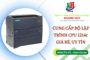 CPU 1214C DC/DC/DC - Bộ lập trình tân tiến cho nền công nghệ mới