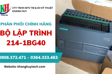 Khang Huy Tech - Phân phối bộ lập trình 214-1BG40 chính hãng Siemens