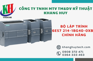 Khang Huy Tech chuyên phân phối bộ lập trình 6ES7 214-1BG40-0XB0 chính hãng