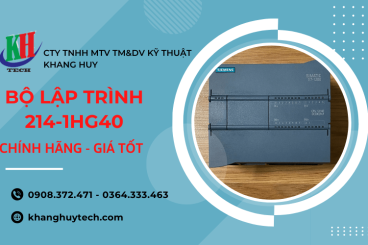 Khang Huy Tech - Phân phối bộ lập trình 214-1HG40 chính hãng, giá tốt