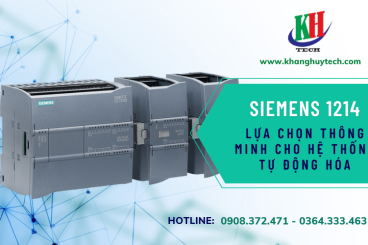 Siemens 1214 - Lựa chọn thông minh cho bộ lập trình hệ thống tự động hóa