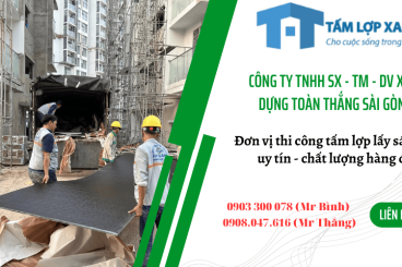 Đơn vị thi công dự án tấm lợp lấy sáng hàng đầu tại Việt Nam