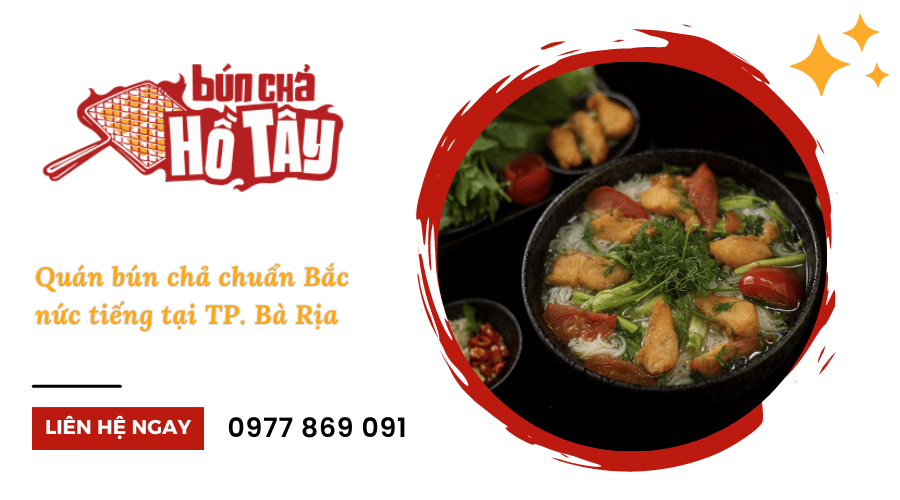 bún chả ngon Bà Rịa