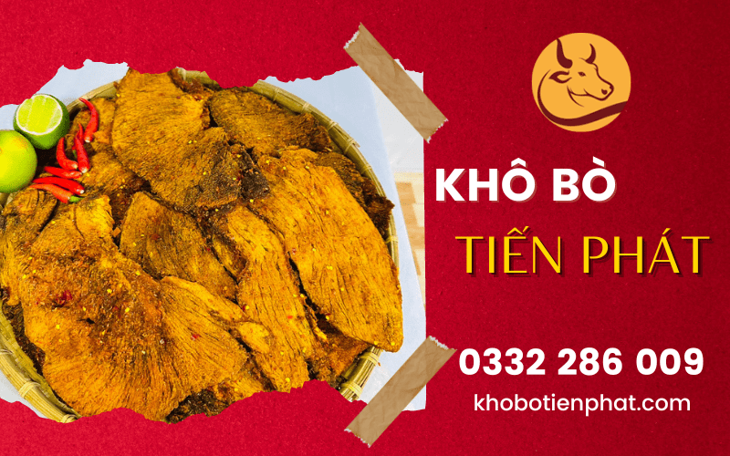 khô bò Tiến Phát