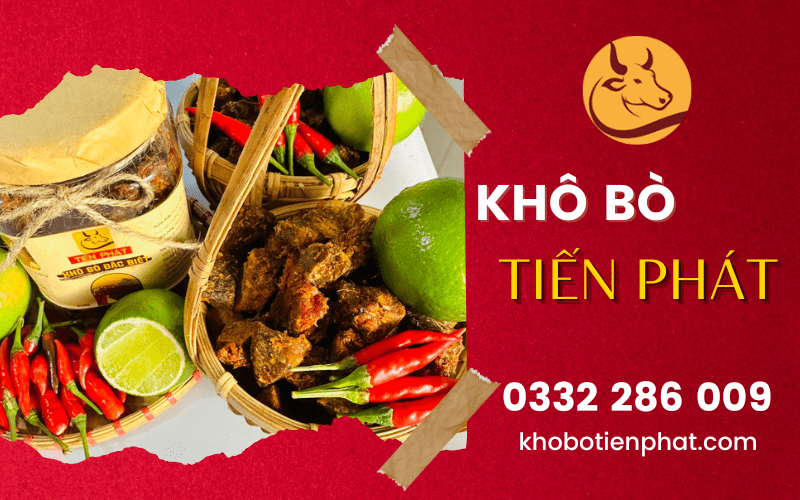 khô bò Tiến Phát