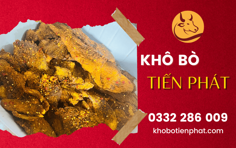 khô bò Tiến Phát