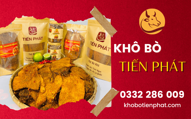 khô bò Tiến Phát