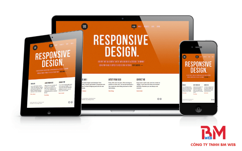 thiết kế Web Responsive