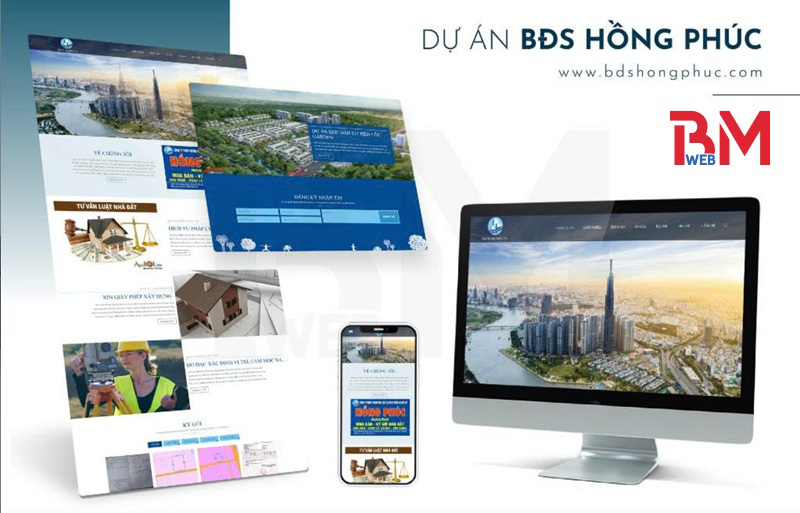 thiết kế website phường Hiệp Bình