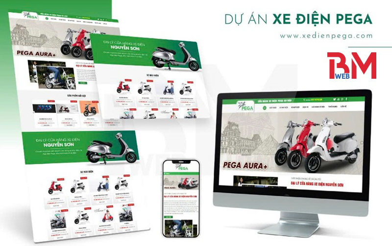 thiết kế website phường Hiệp Bình