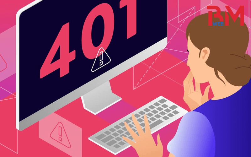 Lỗi 401 trên website 