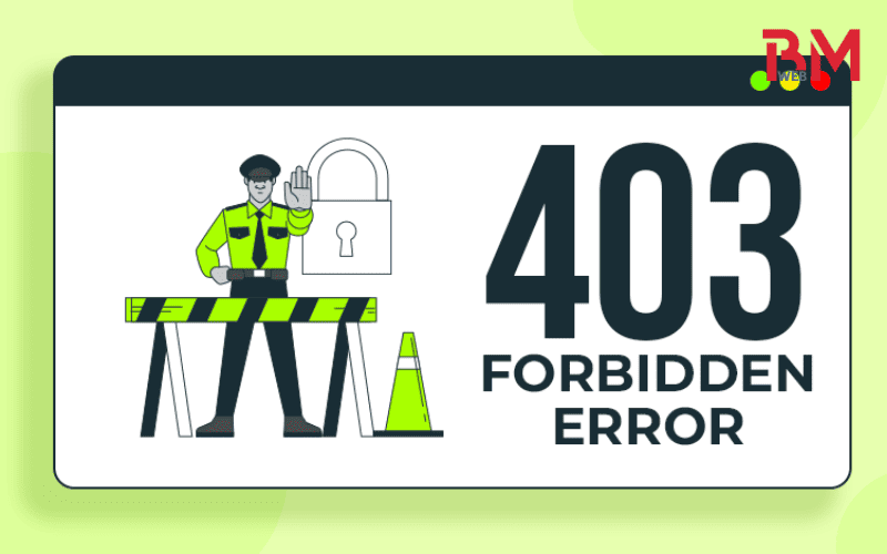 lỗi 403 Forbidden Error