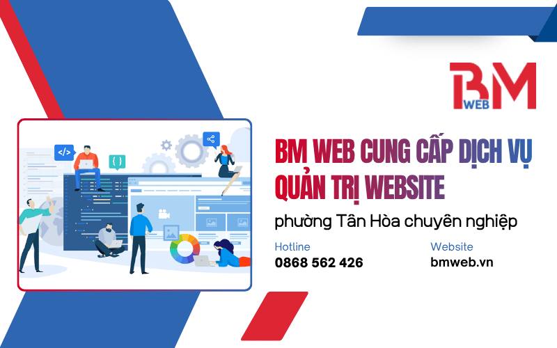quản trị website phường Tân Hòa