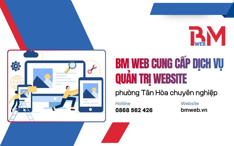 quản trị website phường Tân Hòa