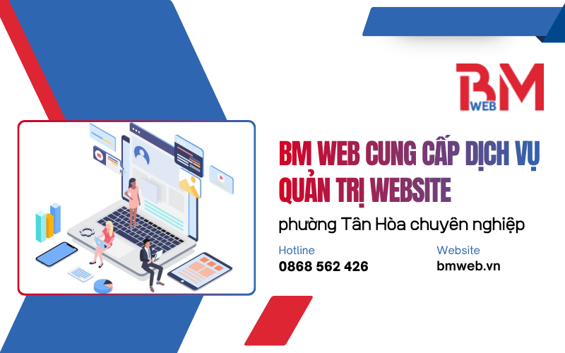 quản trị website phường Tân Hòa