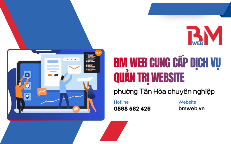 quản trị website phường Tân Hòa