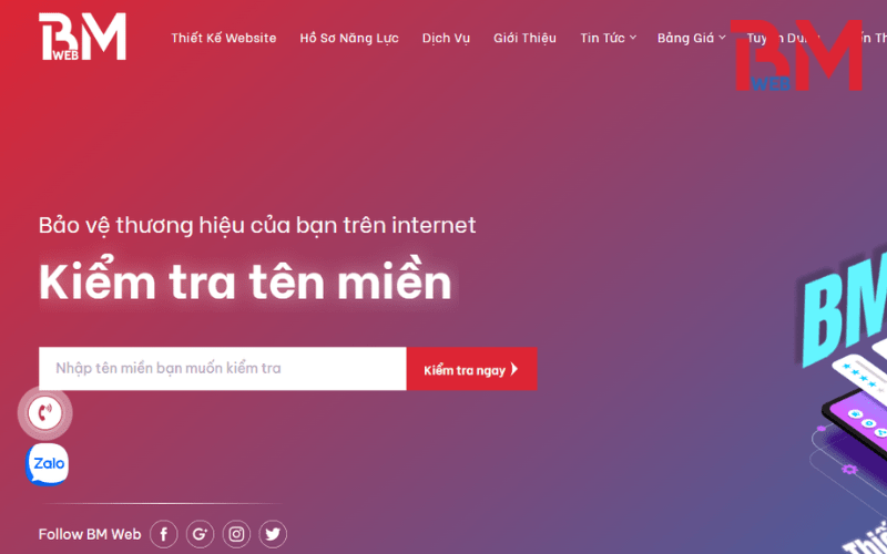 tên miền phường tam bình