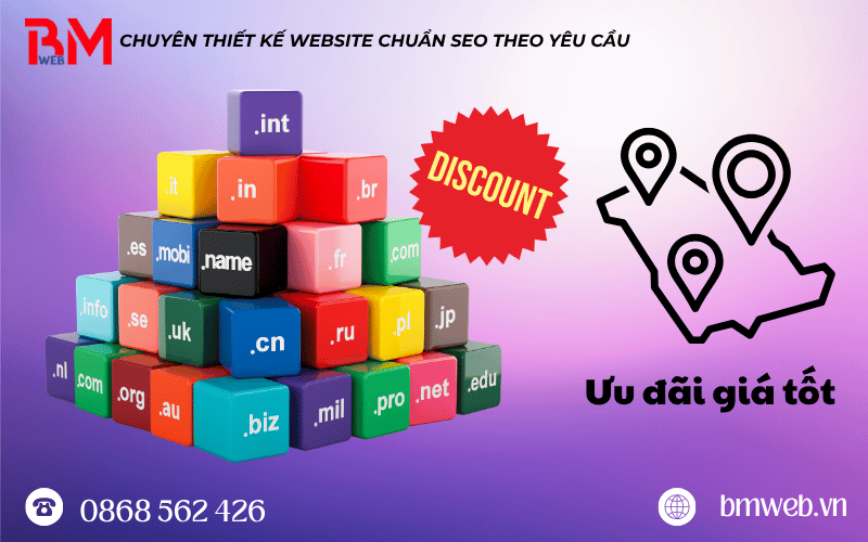 Các ưu đãi cho dịch vụ cung cấp tên miền