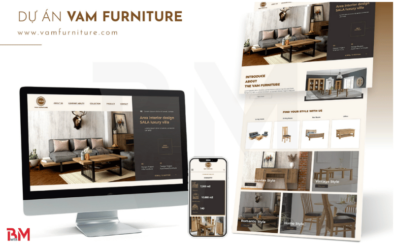 Website hiển thị trên nhiều thiết bị