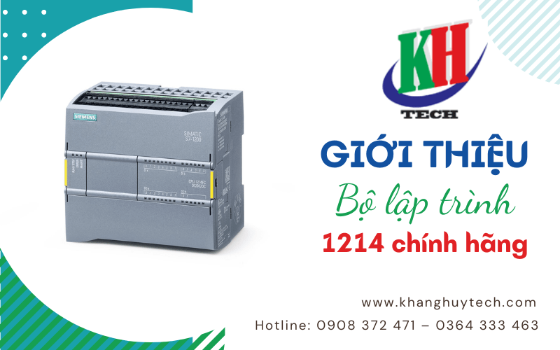 Giới thiệu về bộ lập trình Siemens 1214 cùng những tính năng quan trọng