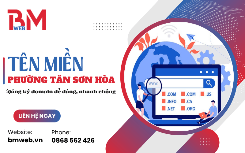 Tên miền tại phường Tân Sơn Hòa - Đăng ký domain dễ dàng, nhanh chóng