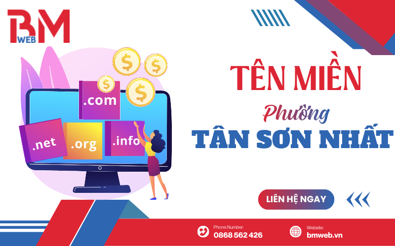 Đăng ký tên miền phường Tân Sơn Nhất đẹp, giá tốt cho doanh nghiệp