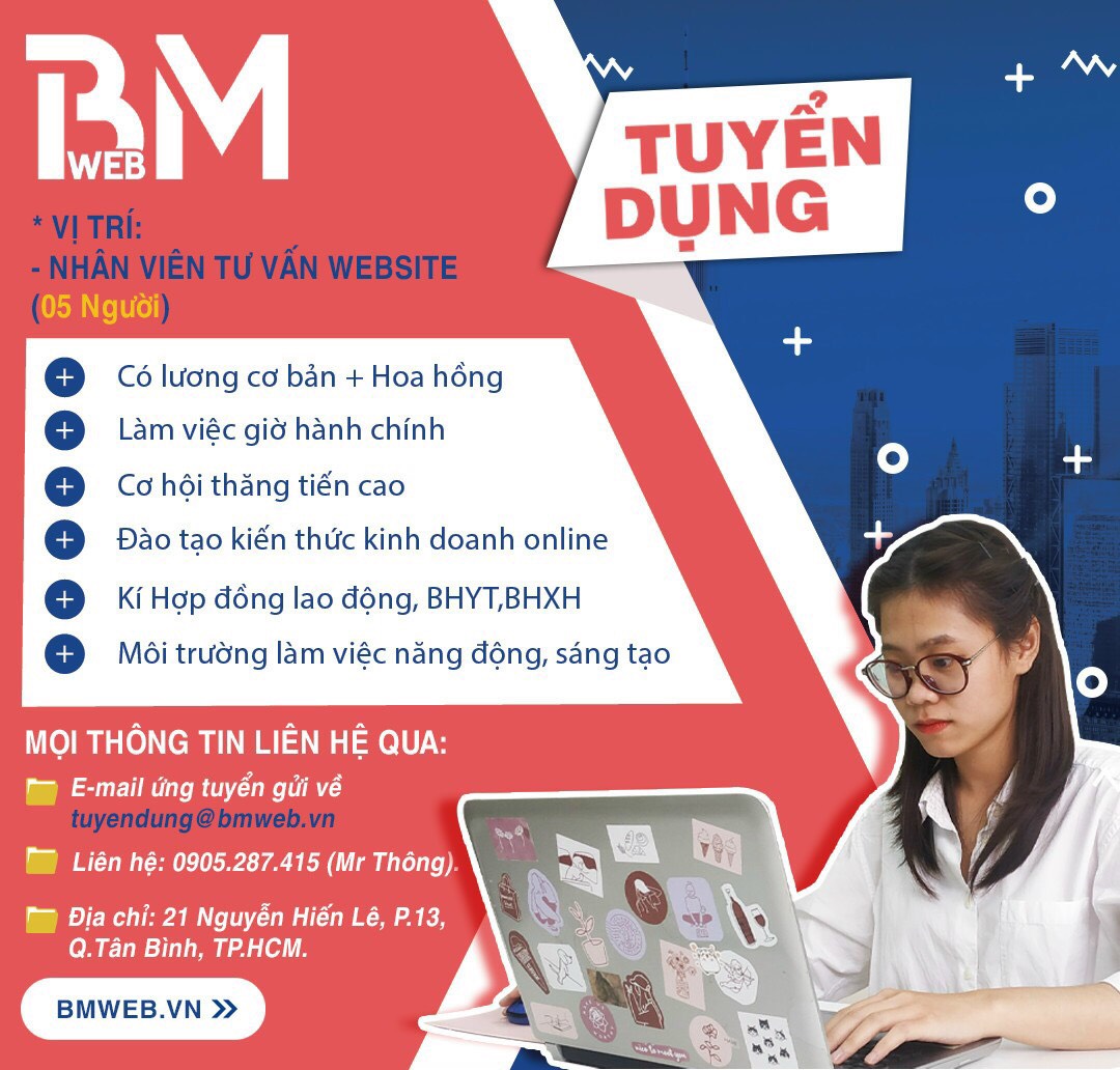 Tuyển dụng vị trí Nhân viên kinh doanh